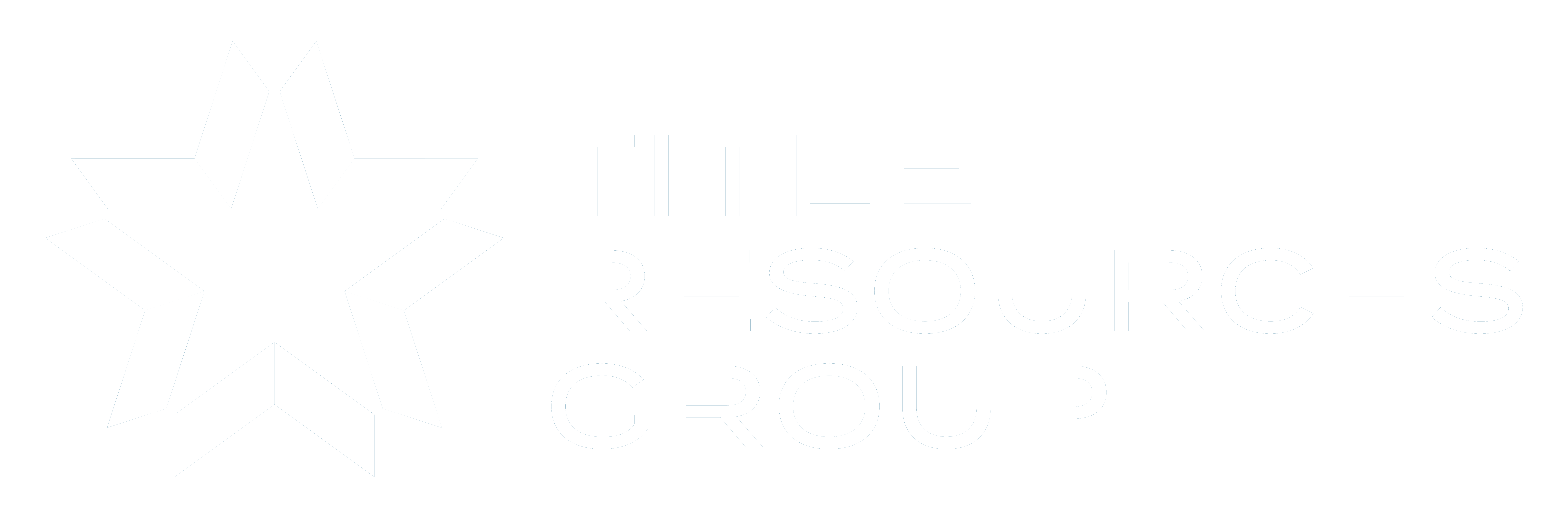 Title Resources Logo White